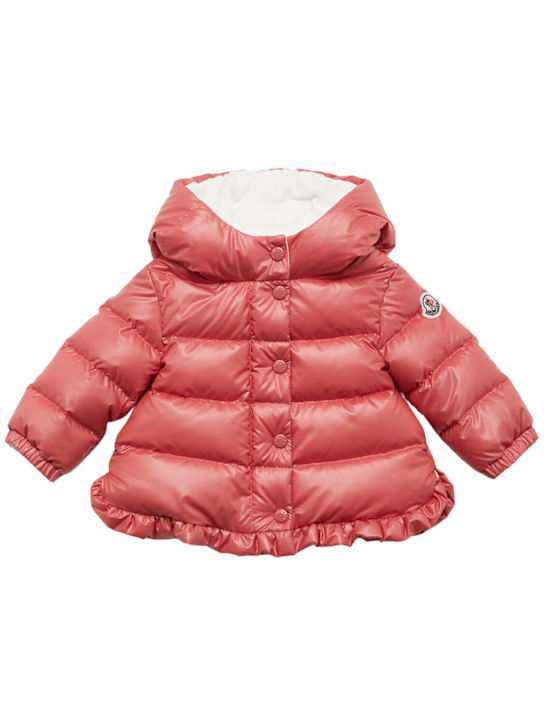Moncler: Tazui tech down jacket - kids-girls_0 | Luisa Via Roma