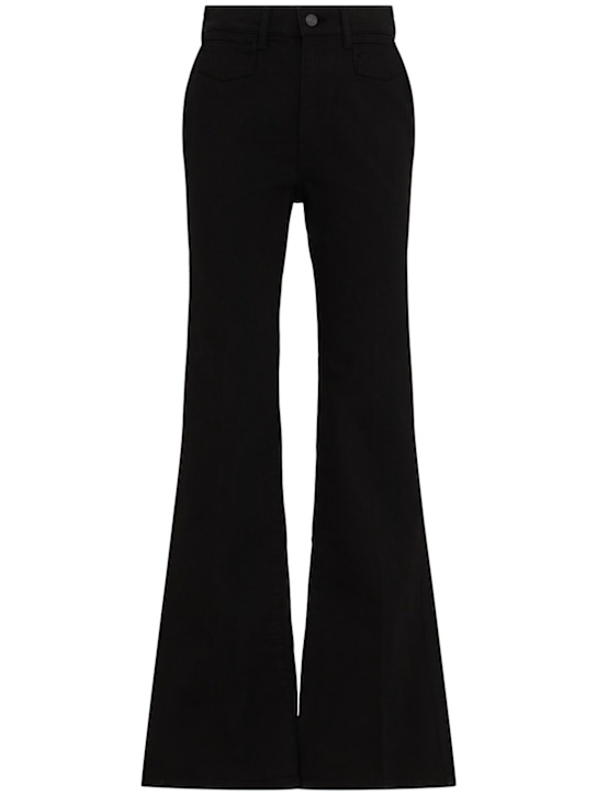 Tom Ford: Stretch denim wide flared jeans - women_0 | Luisa Via Roma
