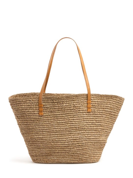 Bembien: BIeno raffia tote bag - Natural - women_0 | Luisa Via Roma