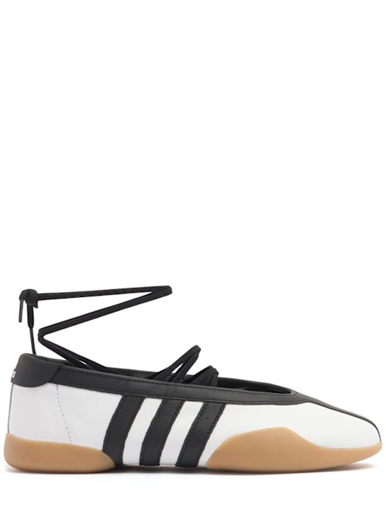 adidas Originals: Taekwondo Mei Ballet sneakers - White/Black - women_0 | Luisa Via Roma