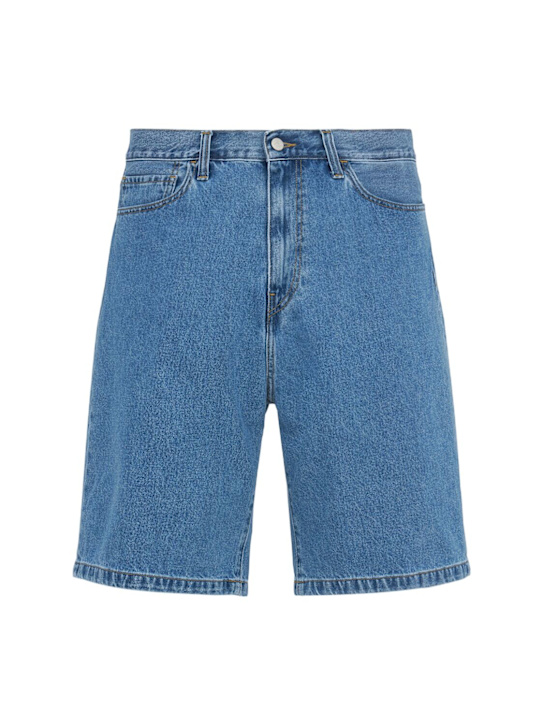 Carhartt WIP: Landon shorts - Light Blue - men_0 | Luisa Via Roma