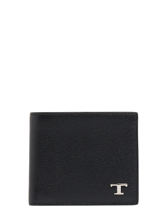 Tod's: T leather wallet - men_0 | Luisa Via Roma