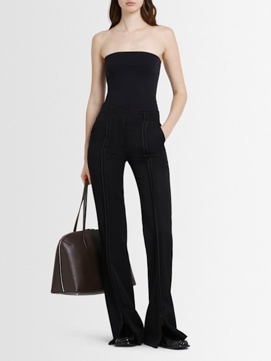 Wolford: Fatal convertible sleeveless top - Black - women_1 | Luisa Via Roma