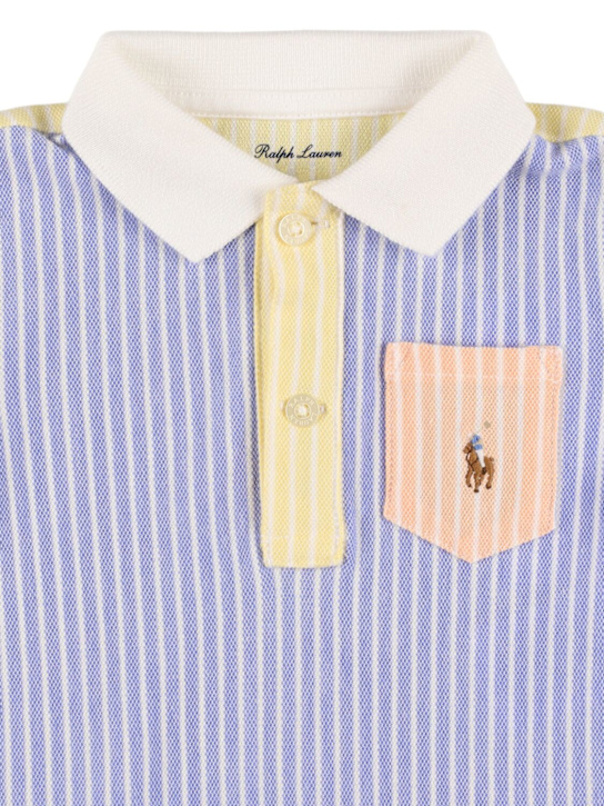 Polo Ralph Lauren: Tutina in popeline di cotone - kids-boys_1 | Luisa Via Roma