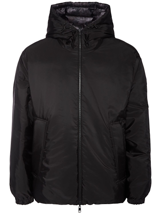 Moncler: Aubepine reversible nylon down jacket - men_0 | Luisa Via Roma