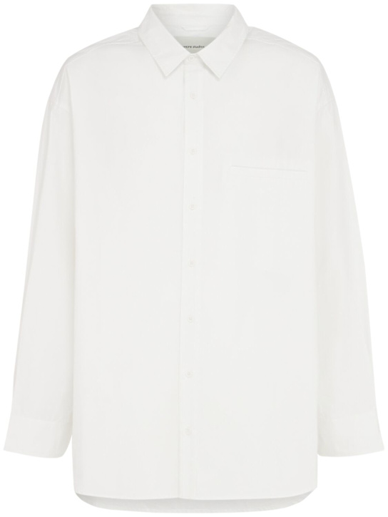 Entire Studios: Cotton shirt - White - men_0 | Luisa Via Roma