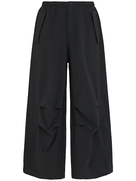 adidas Originals: Parachute pants - Black - men_0 | Luisa Via Roma