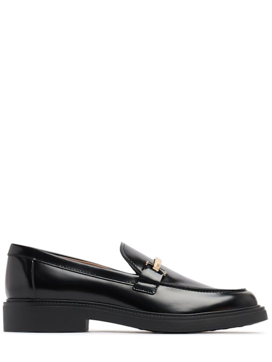 Tod's: 20mm Leather loafers - women_0 | Luisa Via Roma