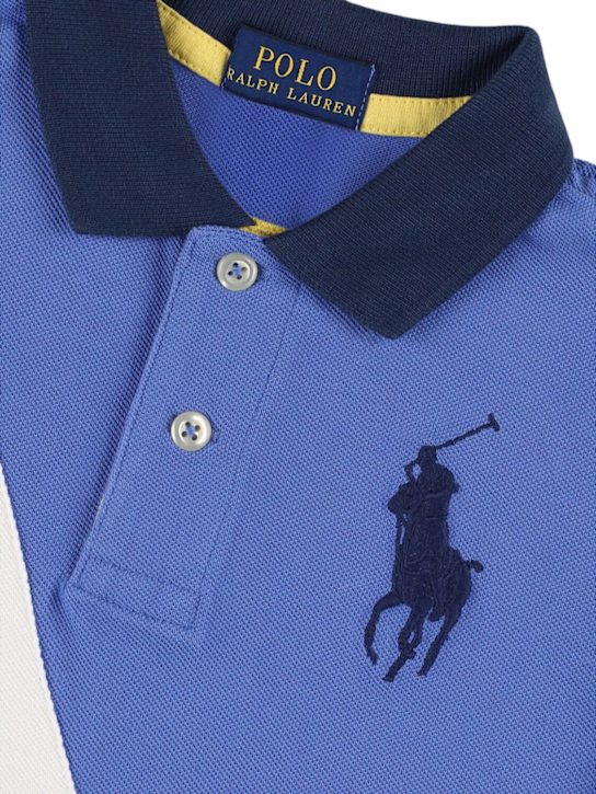 Polo Ralph Lauren: Polo in piqué con ricamo logo - kids-boys_1 | Luisa Via Roma