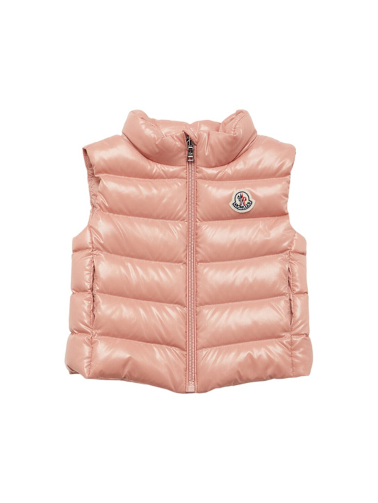 Moncler: Ghany nylon down vest - kids-boys_0 | Luisa Via Roma