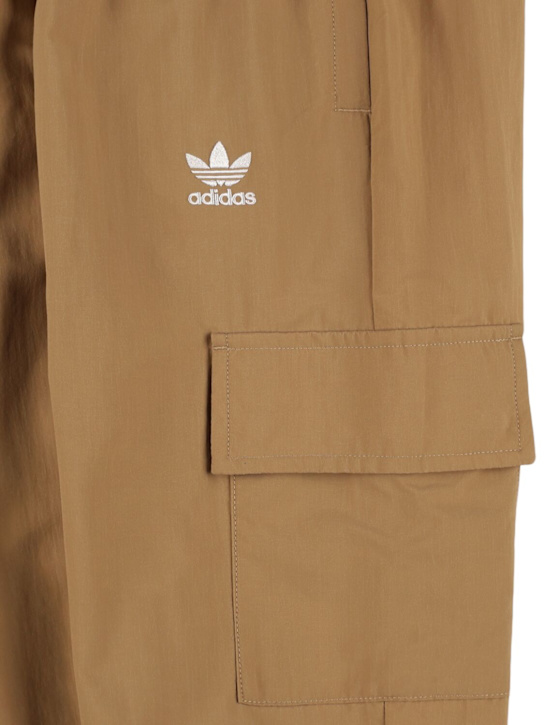 adidas Originals: Cotton blend pants - ベージュ - kids-boys_1 | Luisa Via Roma
