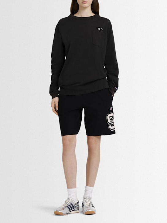 Champion Pinnacle: Long sleeve jersey t-shirt w/ pocket - women_0 | Luisa Via Roma