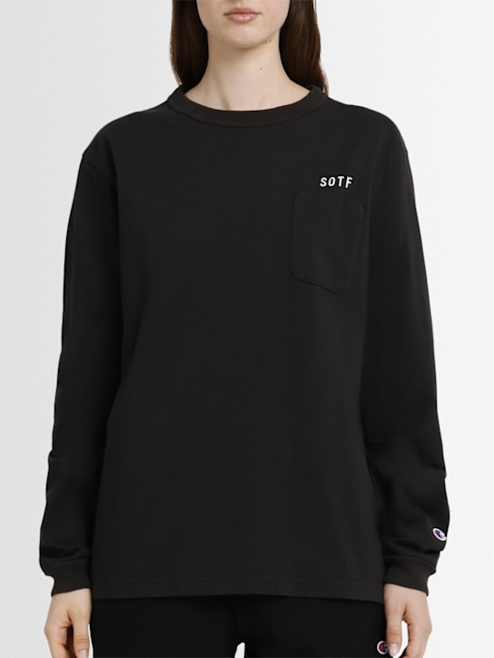 Champion Pinnacle: Long sleeve jersey t-shirt w/ pocket - women_1 | Luisa Via Roma