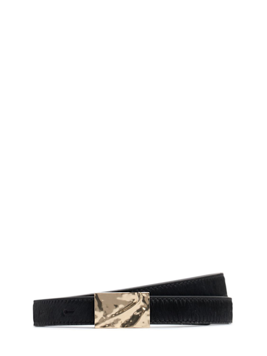 Loulou De Saison: Morgan ponyhair belt - women_0 | Luisa Via Roma