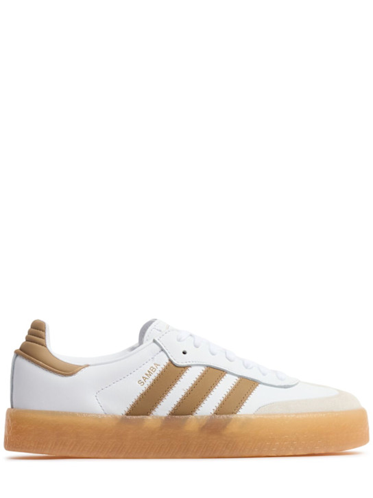 adidas Originals: Sambae sneakers - White/Beige - women_0 | Luisa Via Roma