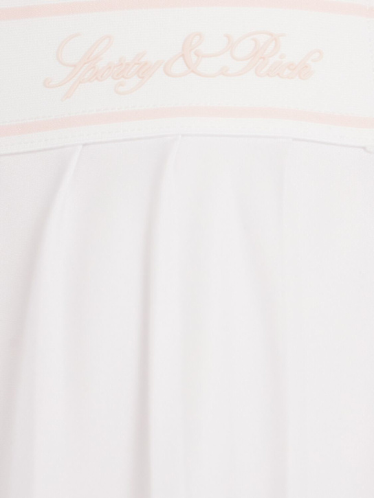 Vendome script pleated skirt - Sporty & Rich - Women  | Luisaviaroma