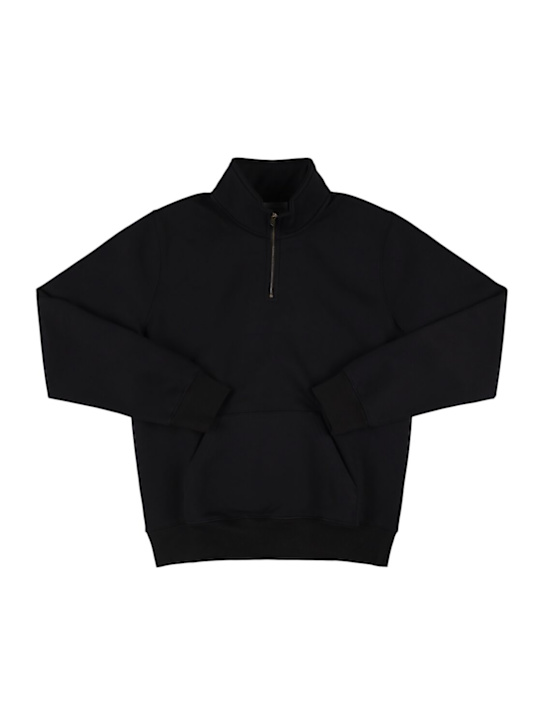 Carhartt WIP: Chase cotton blend sweatshirt - Black - kids-boys_0 | Luisa Via Roma