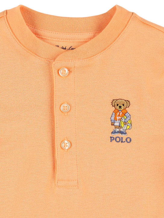 Polo Ralph Lauren: Polo e shorts in cotone piqué - kids-boys_1 | Luisa Via Roma