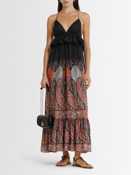 Zimmermann: Rhiannon ruffled silk maxi dress - women_1 | Luisa Via Roma