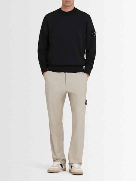 Stone Island: Cotton sweatshirt - men_1 | Luisa Via Roma