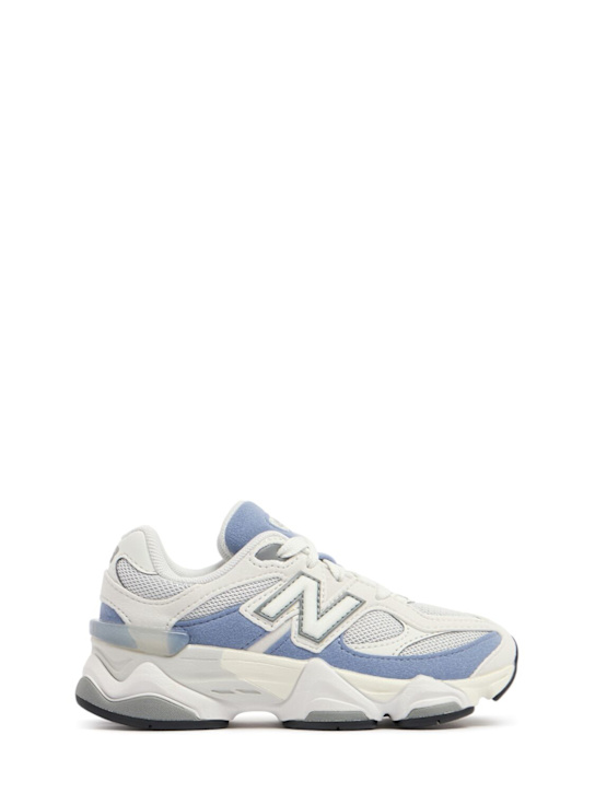 New Balance: 9060 シンセティック レースアップスニーカー - kids-boys_0 | Luisa Via Roma