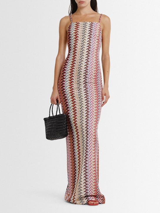 Missoni: Fitted long dress - women_1 | Luisa Via Roma