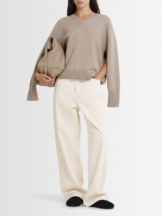 Róhe: Baggy low-rise denim jeans - women_1 | Luisa Via Roma