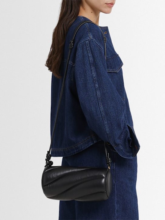 Fiorucci: Mella leather bag - Black - women_1 | Luisa Via Roma