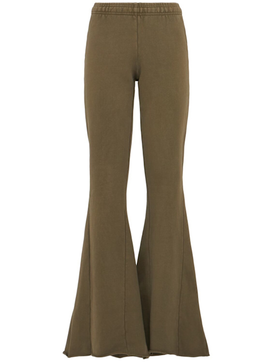 Entire Studios: Heavy flared pants - women_0 | Luisa Via Roma