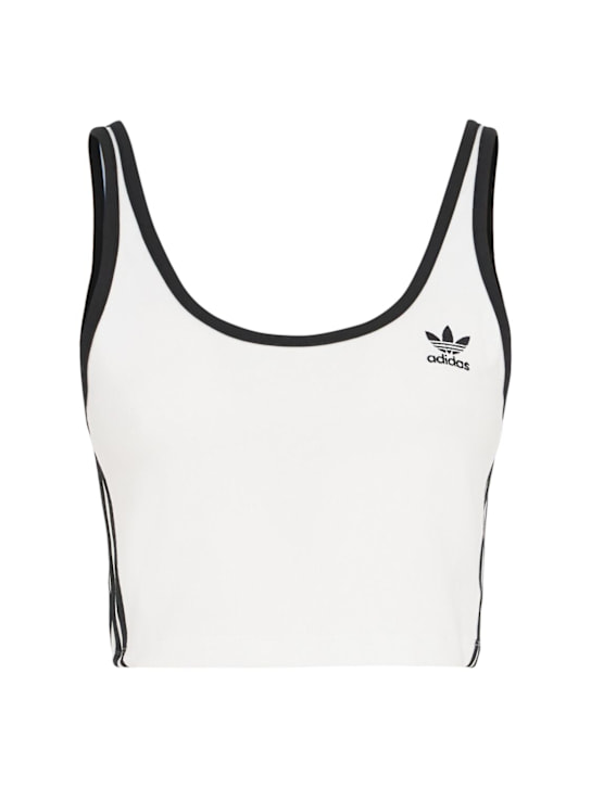 adidas Originals: 3-Stripe bra top - women_0 | Luisa Via Roma