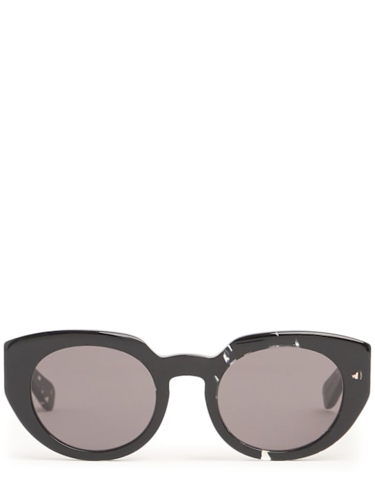 Chloé: Round acetate sunglasses - women_0 | Luisa Via Roma