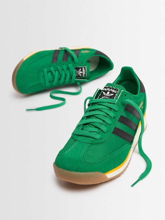 adidas Originals: Sneakers SL 72 RS J con cordones - Verde - kids-boys_1 | Luisa Via Roma