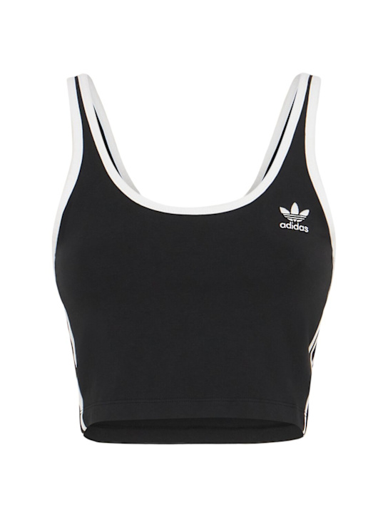 adidas Originals: 3-Stripe bra top - women_0 | Luisa Via Roma