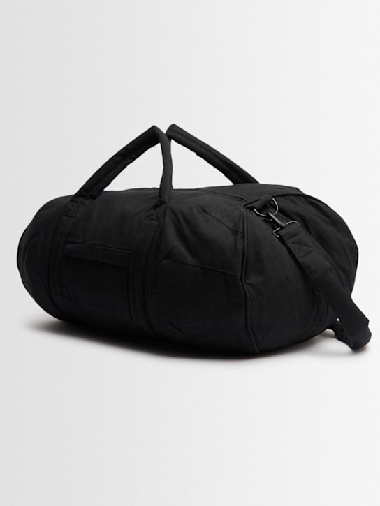 Entire Studios: Duffle bag - Soot - men_1 | Luisa Via Roma