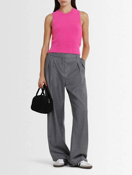 adidas Originals: Fluffy knit tech vest - Selfu - women_1 | Luisa Via Roma