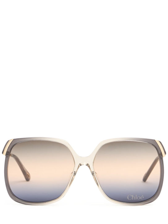 Chloé: Aly Combi acetate sunglasses - women_0 | Luisa Via Roma