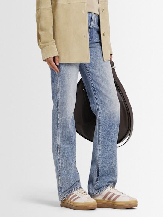 adidas Originals: Gazelle Bold sneakers - White/Pink - women_1 | Luisa Via Roma