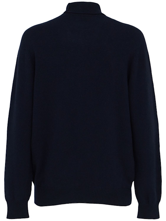 Laneus: 针织高领毛衣 - 海军蓝 - men_1 | Luisa Via Roma