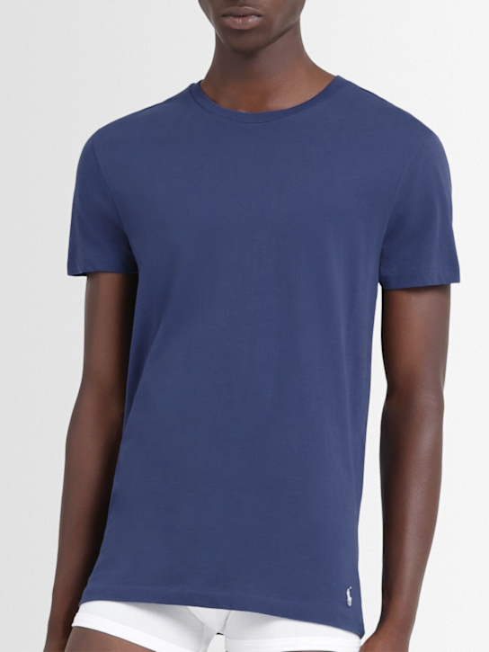 Polo Ralph Lauren: Pack of 3 jersey short sleeve t-shirts - men_1 | Luisa Via Roma