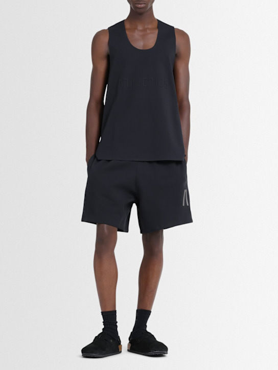 adidas Originals: Fear Of God Athletics Quickdry tank top - Black - men_1 | Luisa Via Roma