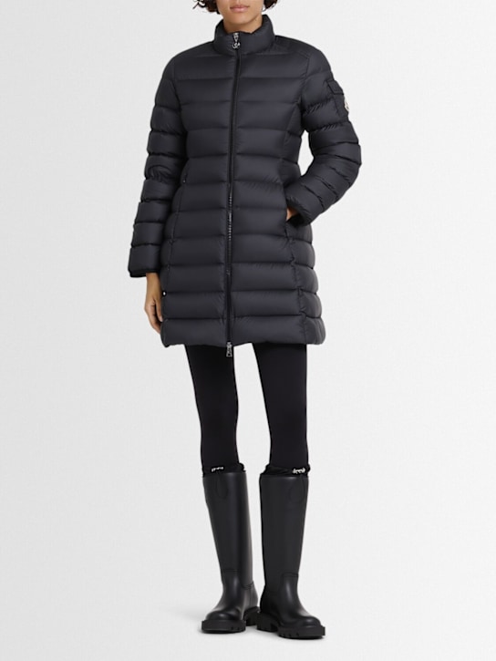 Moncler: Igesse tech down jacket - ブラック - women_1 | Luisa Via Roma