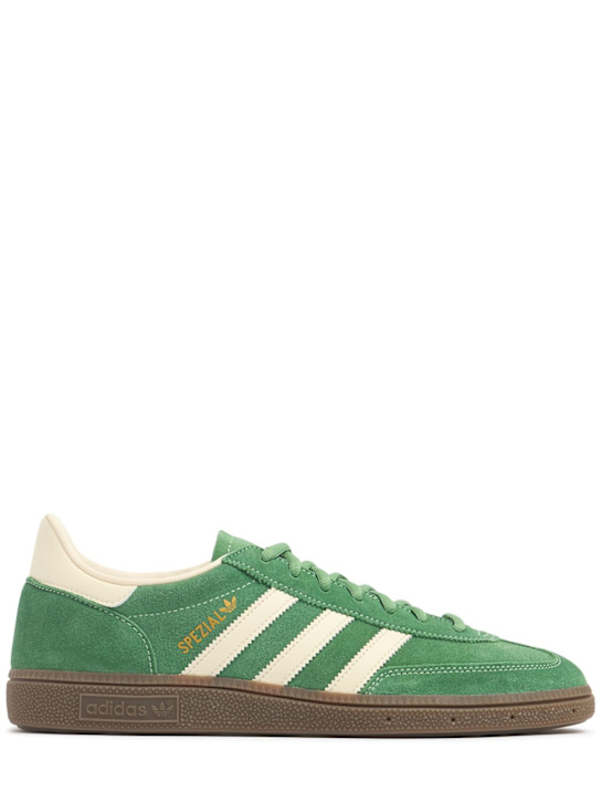 adidas Originals: Handball Spezial sneakers - Green/White - men_0 | Luisa Via Roma