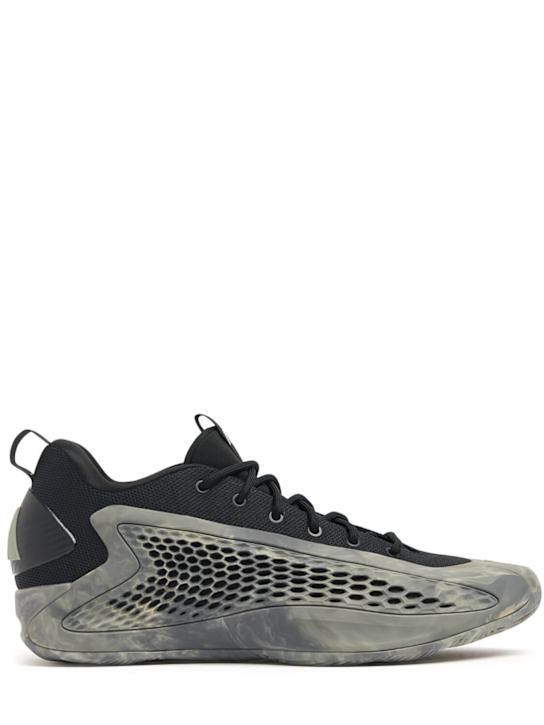 adidas Originals: Anthony Edwards 1 Low sneakers - Grey/Black - men_0 | Luisa Via Roma