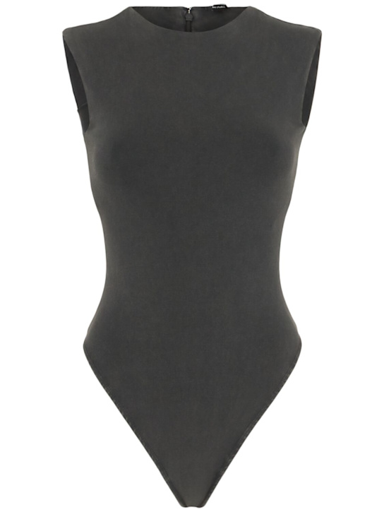 Entire Studios: Sleeveless bodysuit - Black - women_0 | Luisa Via Roma