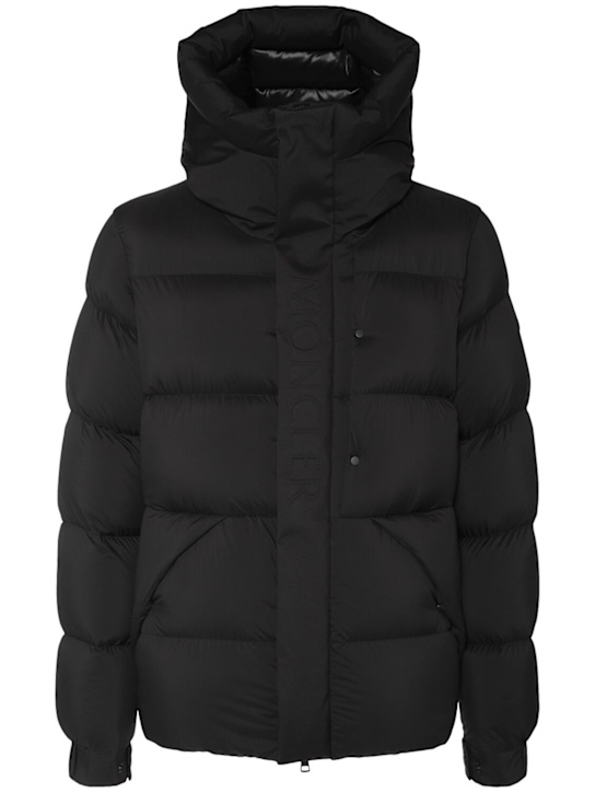 Moncler: Madeira nylon down jacket - Black - men_0 | Luisa Via Roma