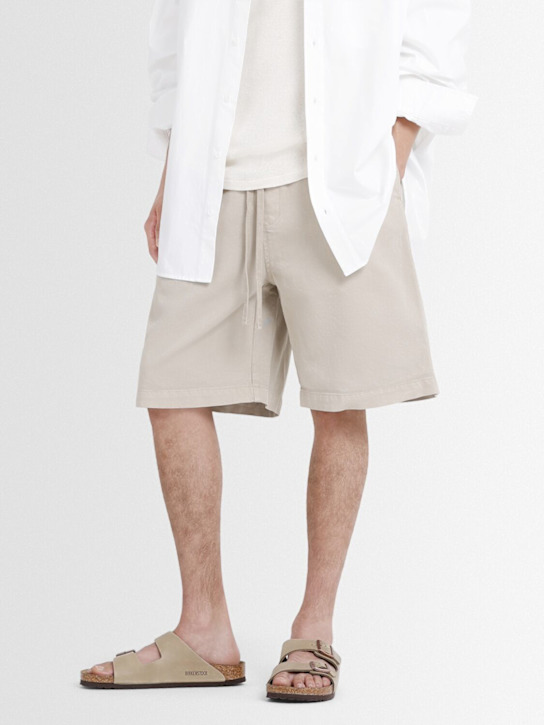 BIRKENSTOCK: Arizona SFB oiled leather sandals - Tabacco Brown - men_1 | Luisa Via Roma