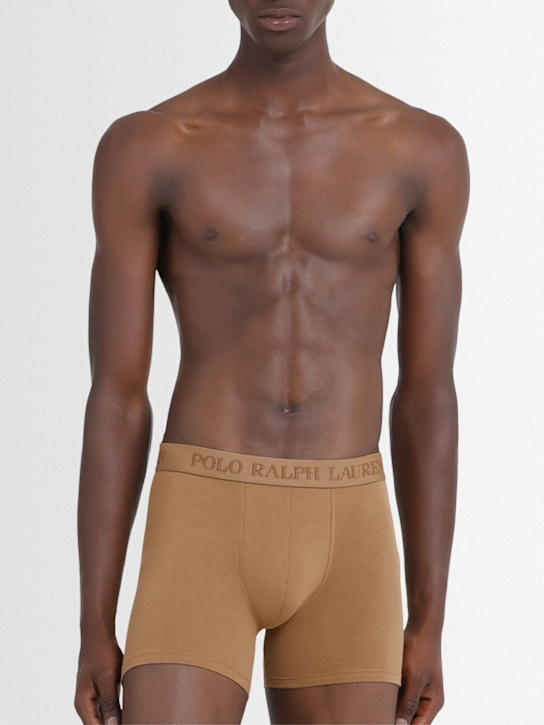 Polo Ralph Lauren: Pack of 3 stretch cotton boxer shorts - men_1 | Luisa Via Roma