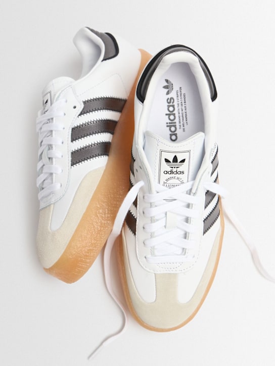 adidas Originals: Sambae sneakers - White/Black - women_1 | Luisa Via Roma