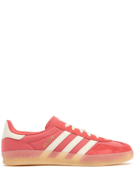 adidas Originals: Gazelle Indoor sneakers - レッド/ホワイト - women_0 | Luisa Via Roma
