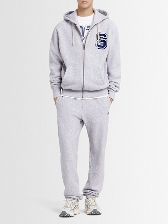 Full-zip sweatshirt hoodie - Thumbnail 2